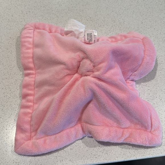 Falls Creek Lovey Pink Unicorn Plush Security Blanket - Picture 7 of 8